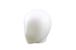 Elementrix hlava figuriny plast bílá mat (HLW)