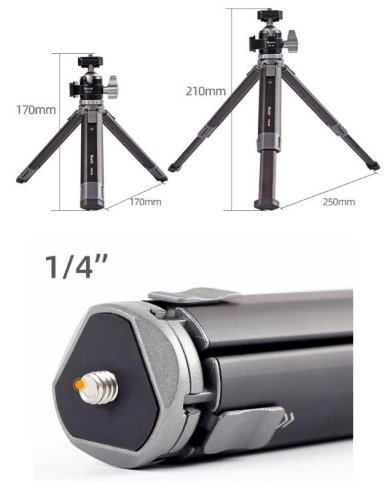 Elementrix profi mini stativ s kulovou hlavou (XLT8)