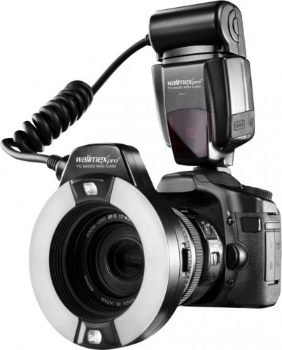 Walimex pro TTL Makro Ringblitz für Nikon