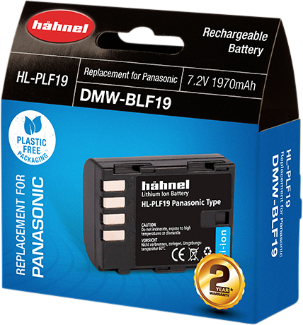 Hähnel HL-PLF19, Panasonic DMW-BLF19 7.2V, 1970 mAh,