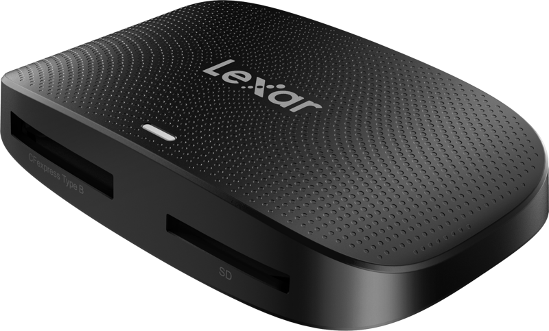 Lexar Cardreader CFexpress Type B & SD (LRW520U) UHS-II USB 3.2 Gen2 Reader Lexar Cardreader CFexpress Type B & SD (LRW520U) UHS-II USB 3.2 Gen2 Reader