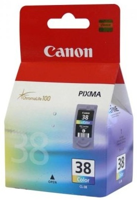 Canon CL-38 C/M/Y Colour Ink Cartridge