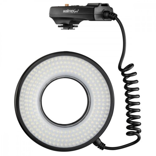 Walimex pro Macro LED kruhové svetlo DSR 232 + batérie + Mini statív