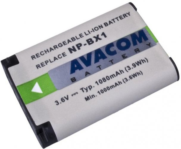 Avacom ekvivalent Sony NP-BX1