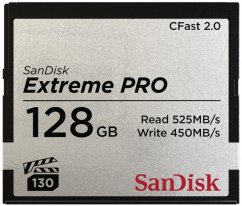 SanDisk Extreme Pro CFAST 2.0 128GB 525 MB/s VPG130