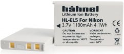 Hähnel HL-EL5, Nikon EN-EL5, 1100mAh, 3.7V, 4.6Wh