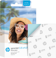 HP Sprocket Zink paper Sprocket 3x4 20-pack 3,5x4,25
