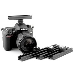 forDSLR 15cm Blitzhalterung Cold/Hot Shoe Verlängerungsschiene