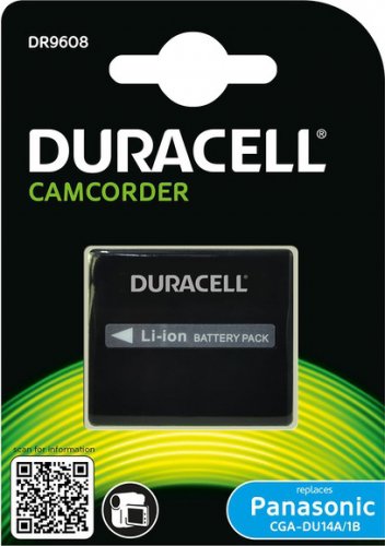 Duracell DR9608, Panasonic CGA-DU14-1B, 7.4V, 1440 mAh