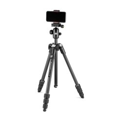 Manfrotto Element MII Mobile Bluetooth Carbon Stative (Schwarz)
