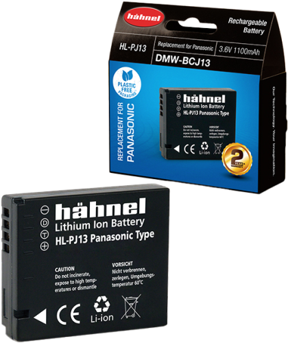 Hähnel HL-PJ13, Panasonic DMW-BCJ13, 1100mAh, 3.6V, 4Wh