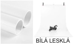 Fotopozadie biele PVC 70x140cm lesklé/matné (PVW7)