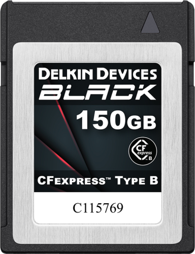 Delkin CFexpress BLACK R1725/W1530 (G3) 150GB