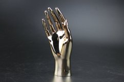 RU33 Elementrix ruka figuriny stříbrná lesklá (HLS RU33)