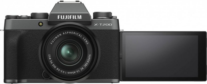 Fujifilm X-T200 + XC15-45mm tmavě stříbrná