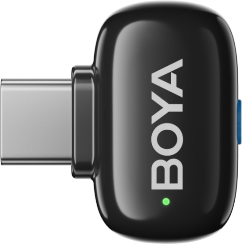 Boya Mini-12 Ultracompact 2.4GHz Wireless Microphone System with lightning+USB-C (Black) Boya Mini-12 Ultracompact 2.4GHz Wireless Microphone System with lightning+USB-C (Black)