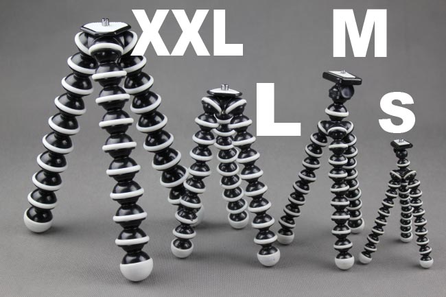 forDSLR Gorilla tripod, nosnost 4000g