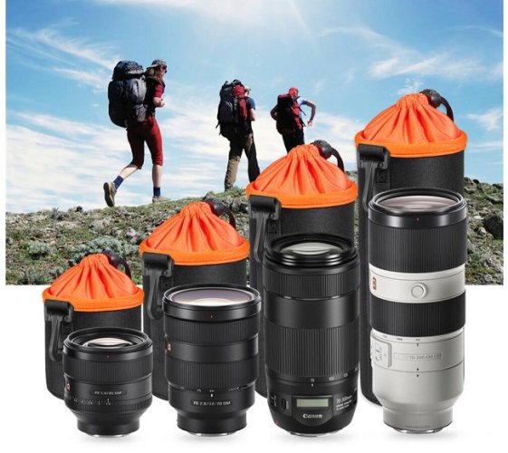 Neoprenové pouzdro na objektiv XL hedvábí (TU4)