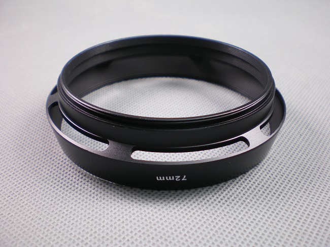 forDSLR kovová sluneční clona 49mm s redukcí na filtr 58mm
