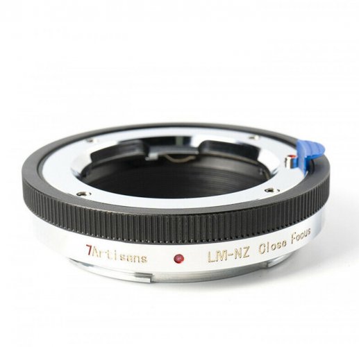 7Artisans makro adaptér objektív Leica M na telo Nikon Z