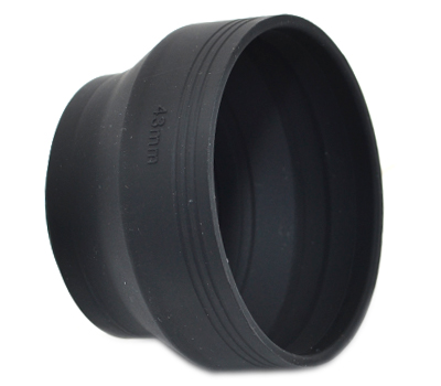 JJC LS-62S gumová sluneční clona 3v1 pro průměr 62mm