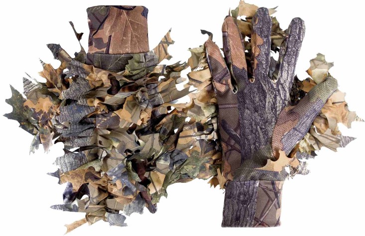 Jack Pyke 3D maskovacie rukavice English Oak