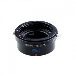 Baveyes Adapter für Nikon G Objektive auf Fuji X Kamera (0,7x)