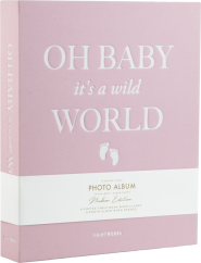 Printworks Photoalbum Baby Its a Wild World Pink Large