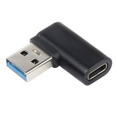 USB-C samice na USB3.0 typ A samec zahnutý o 90°