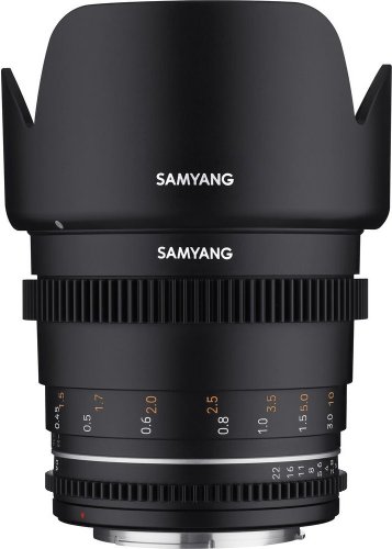 Samyang 50mm T1,5 VDSLR MK2 Objektiv für Sony E