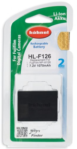 Hähnel HL-F126, Fujifilm NP-W126, 1070mAh, 7,2V, 7.7Wh