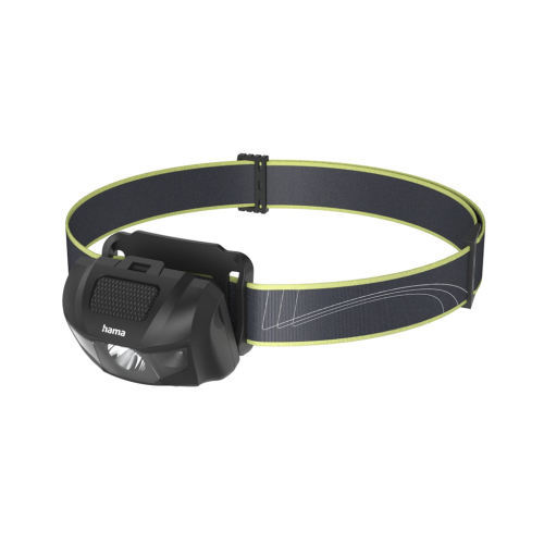 Hama HL200, LED čelovka, 200 lm, dosah 55 m, IP44, baterie