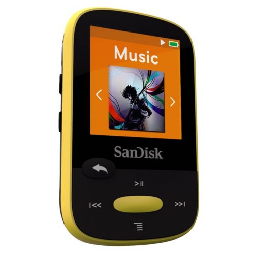 SanDisk MP3 Sansa Clip Sports 8GB žltá