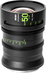 NiSi Cine Lens Athena Prime 50mm T1.9 Fuji G-Mount
