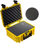 B&W Outdoor Koffer Typ 3000 mit Schaumstoff Gelb