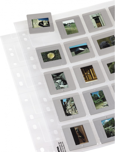 Hama Slide Sleeves for 20 Framed Slides in 5x5 cm Format, 25 pcs.