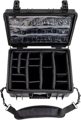 B&W Outdoor Cases 6000 s pohotovostní lékařskou soupravou černý