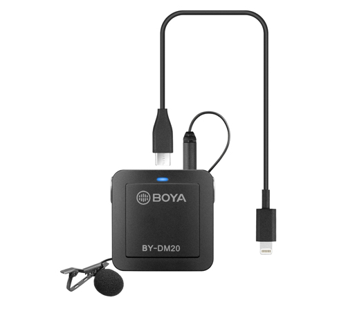 BOYA BY-DM20 Zweikanal-Aufnahmekit für iOS und Android