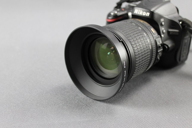 forDSLR kovová sluneční clona pro širokoúhlé objektivy 49mm