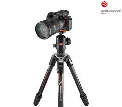 Manfrotto BeFree GT kompozitový stativ navržený pro fotoaparáty Sony