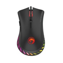 Myš Marvo G985, optická, drôtová, herná. podsvietená, 10000DPI, čierna