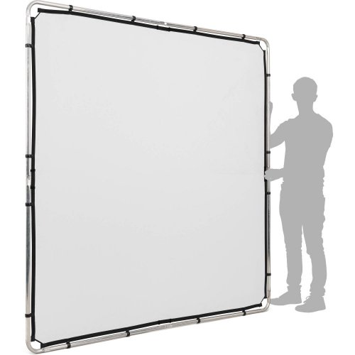 Manfrotto Pro Scrim All In One Kit 2x2m Large | Ultra-Fast assembly time | Included Carry Case