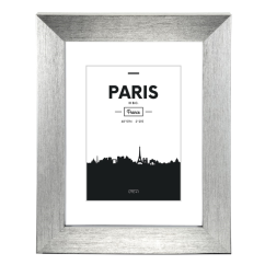 Plastový rám Hama PARIS, stříbrný, 15x20 cm