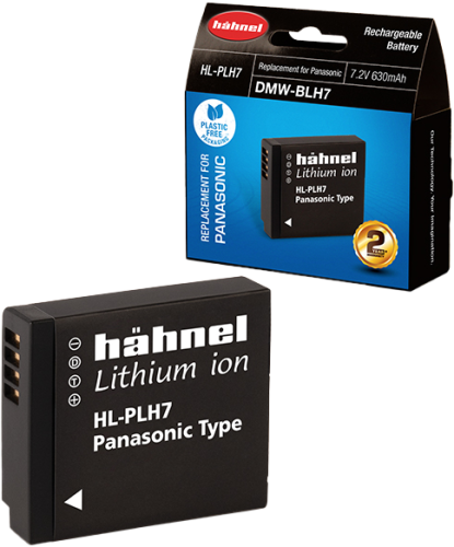 Hähnel HL-PLH7, Panasonic DMW-BLH7 7.2V, 630mAh, 4.5Wh