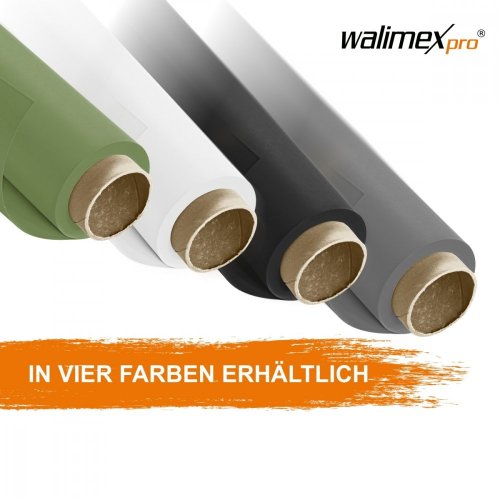 Walimex pro Paper Background 1.35x10m Black