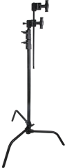 Kupo CS-20MKB 20" C Stand w/ Sliding Leg Kits (Black)