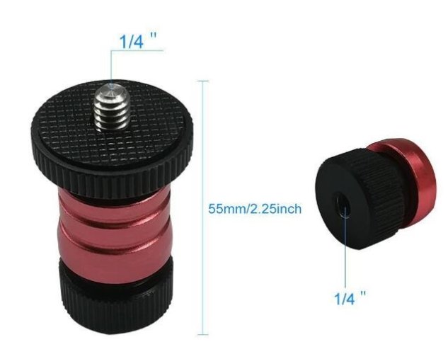 3D Stativová mini hlava vycvakávací (HL15)