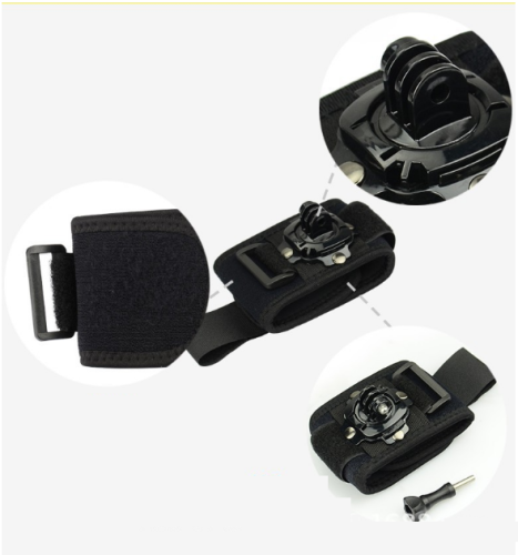 360° otočný držiak s pásom na ruku GoPro new (GP131x)