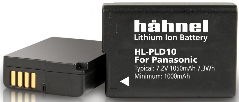Hähnel HL-PLD10, Panasonic DMW-BLD10 7.2V, 1050mAh, 7.3Wh