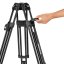 Manfrotto 504X & Alu Fast Twin Tripod